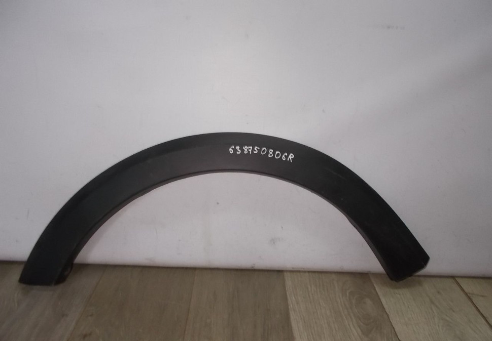 Молдинг крыла передний левый бу Renault Sandero Stepway 2 OEM 638750806R