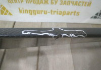 Накладка (спойлер) переднего бампера карбоновая бу BMW X6 F16 M-Pack OEM 51192357213