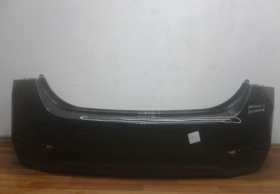 Бампер задний Hyundai Solaris 2 oem 86611h5000 (трещина)