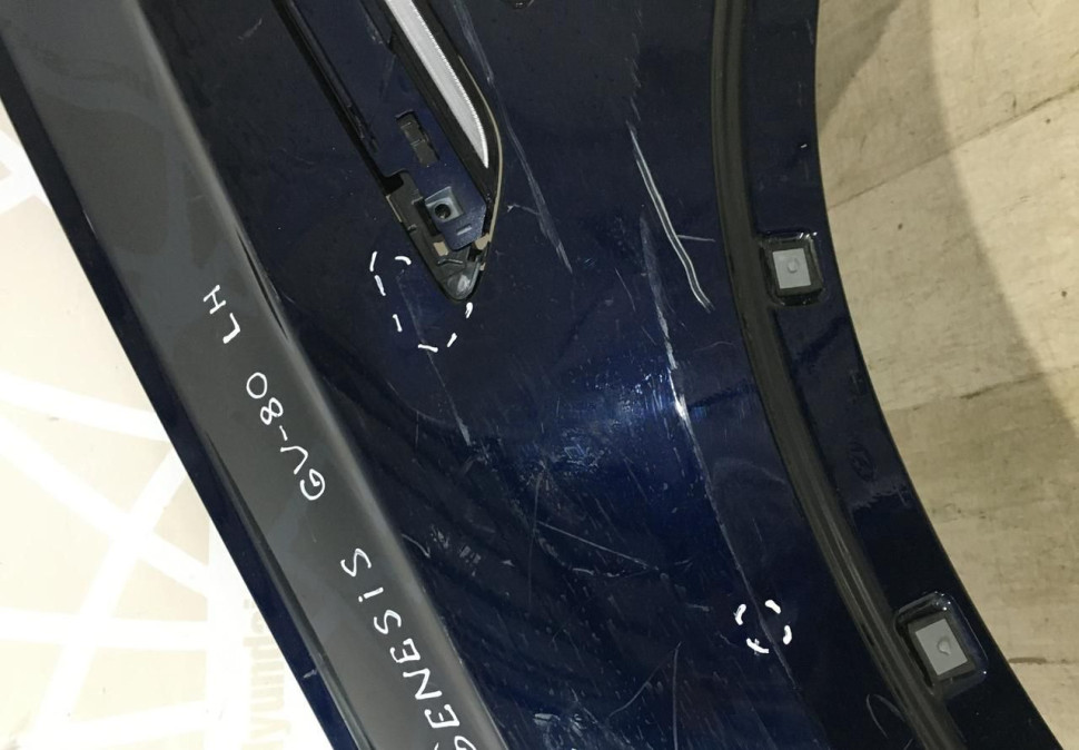 Крыло переднее левое Genesis GV80 2020 oem 66310T6000 Крыло переднее левое Genesis GV80 2020 oem 66310T6000