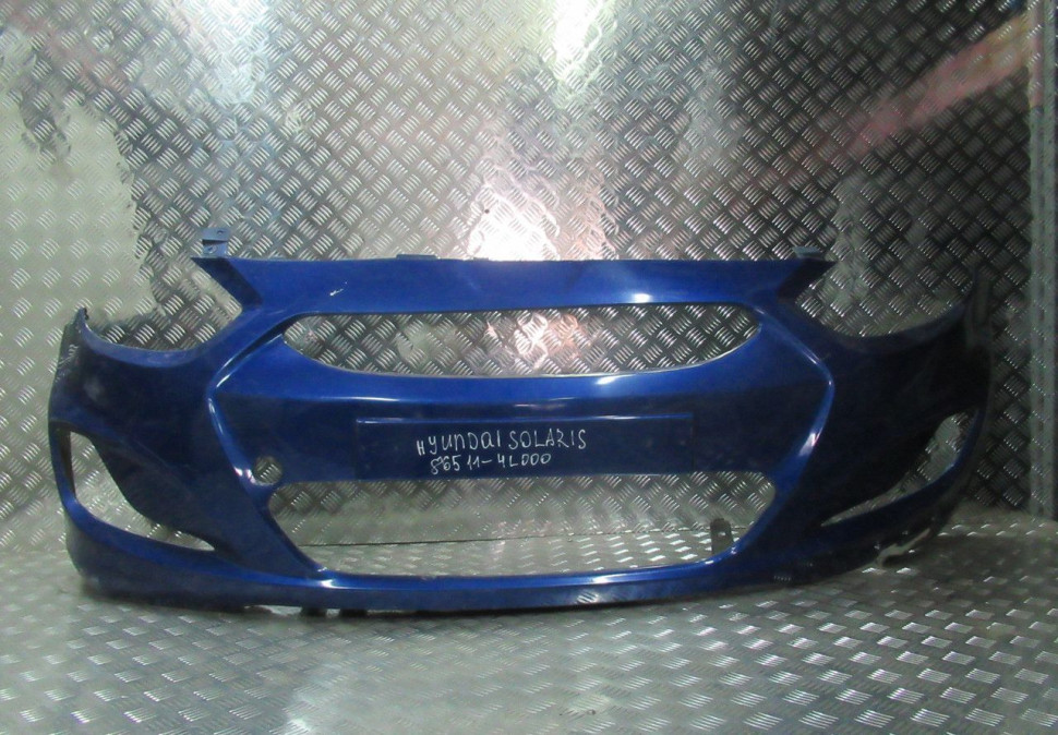 Бампер передний Hyundai Solaris 1 до рест седан oem 865114L000