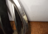 Решетка радиатора правая бу BMW 5 F10 OEM 51137412324