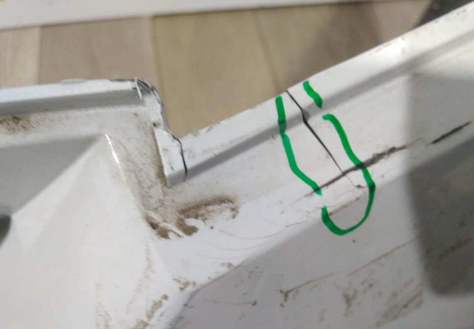 Бампер задний Renault Logan 2 OEM 850220639R