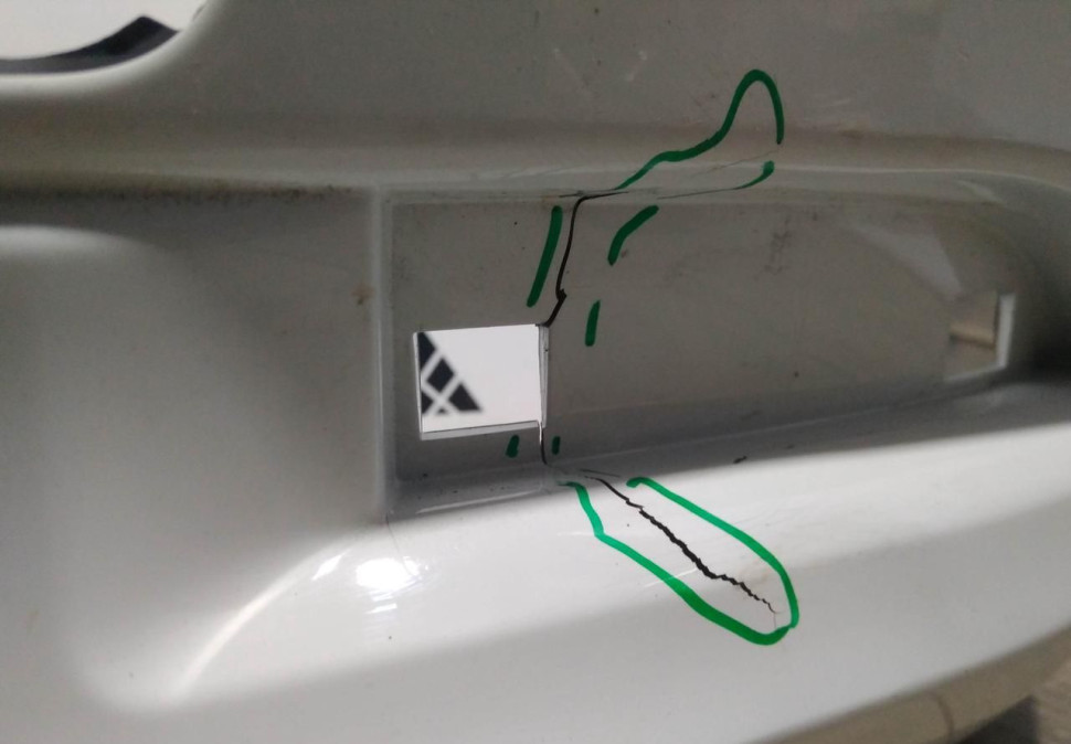 Бампер задний Renault Logan 2 OEM 850220639R