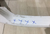 Бампер задний Volkswagen Polo 5 рест 15-20 oem 6RU807421D