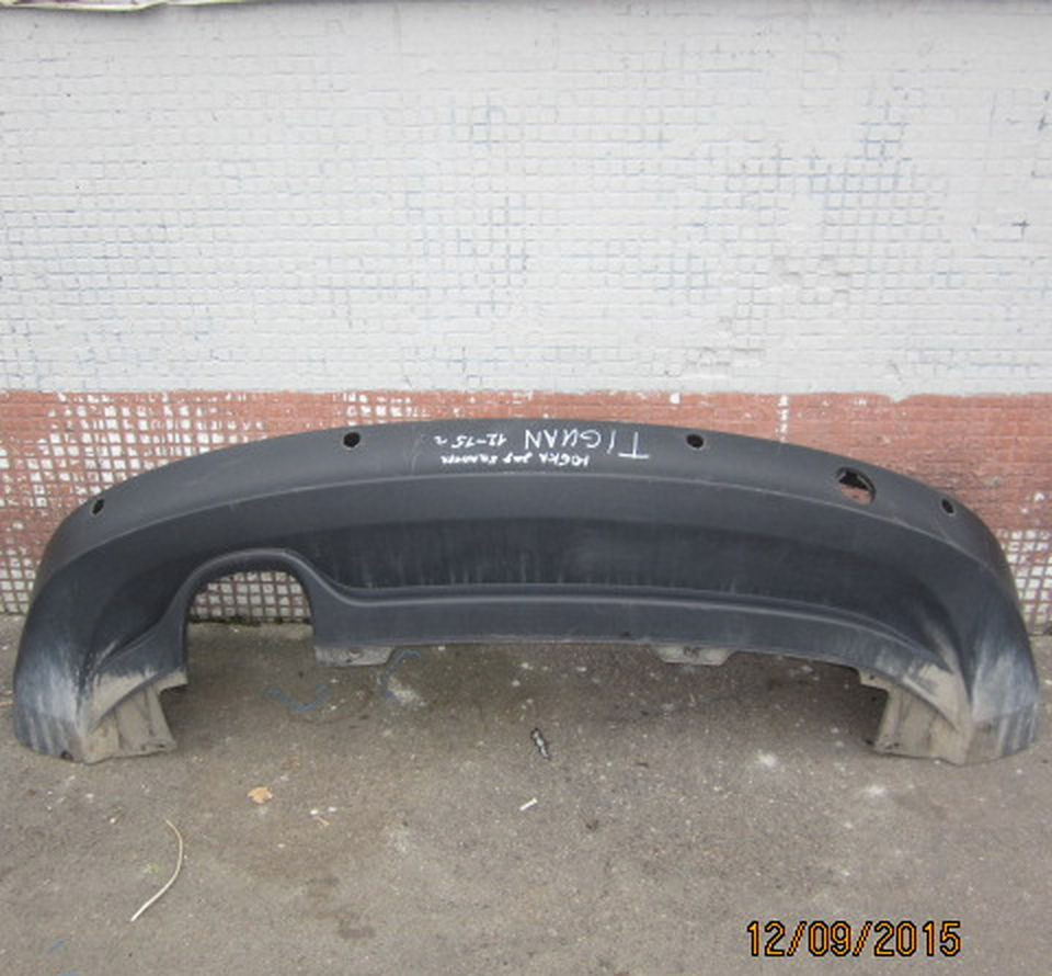 Юбка заднего бампера Volkswagen Tiguan 2012-2015