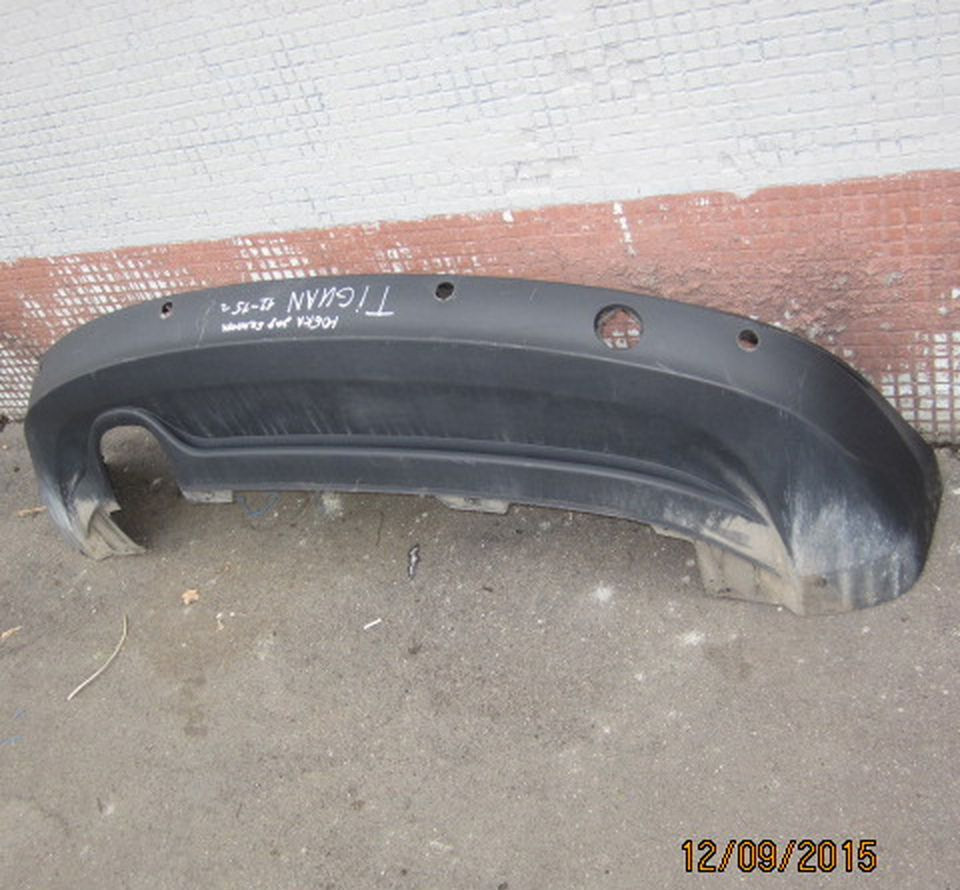 Юбка заднего бампера Volkswagen Tiguan 2012-2015 Юбка заднего бампера Volkswagen Tiguan 2012-2015