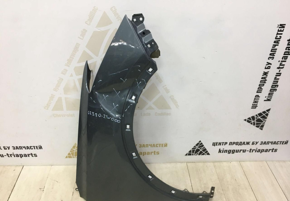 Крыло переднее правое Hyundai Santa Fe 3 2012 oem 663202W000