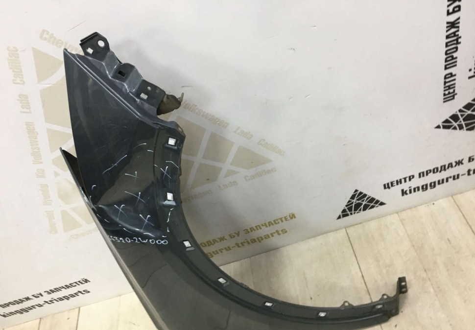 Крыло переднее правое Hyundai Santa Fe 3 2012 oem 663202W000