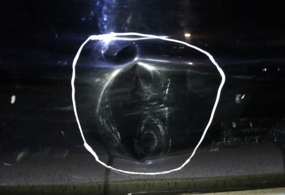 Крышка багажника Mitsubishi Outlander 3 oem 5801B818 (скл-3)