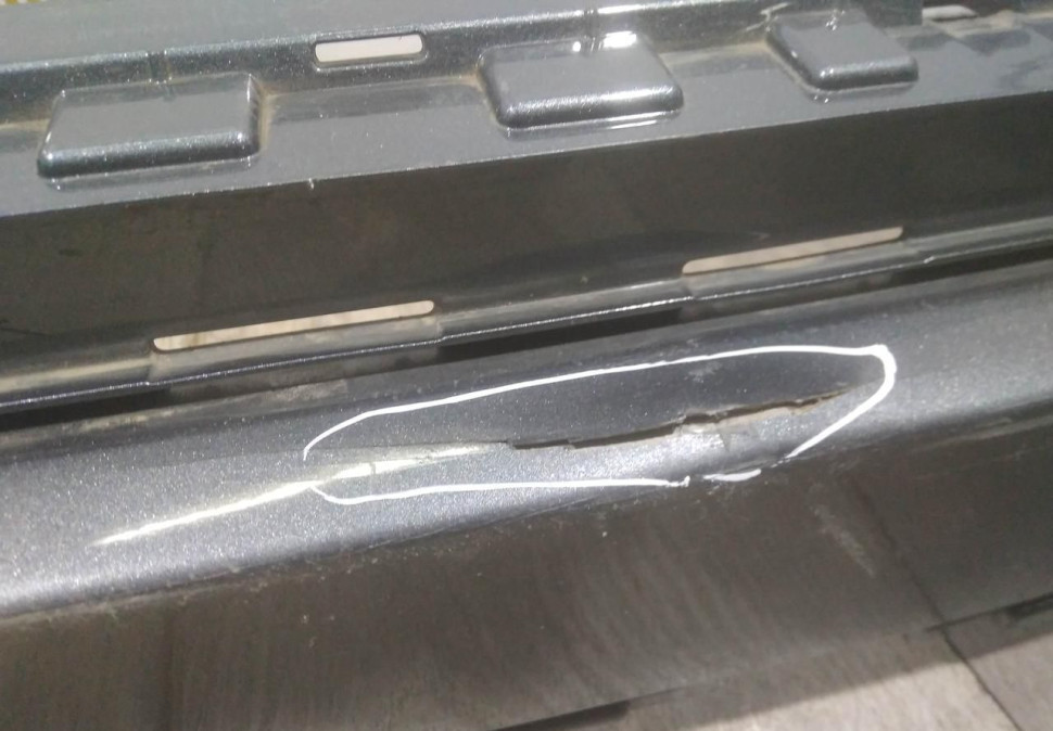Бампер задний бу Skoda Kodiaq OEM 565807421 (В)