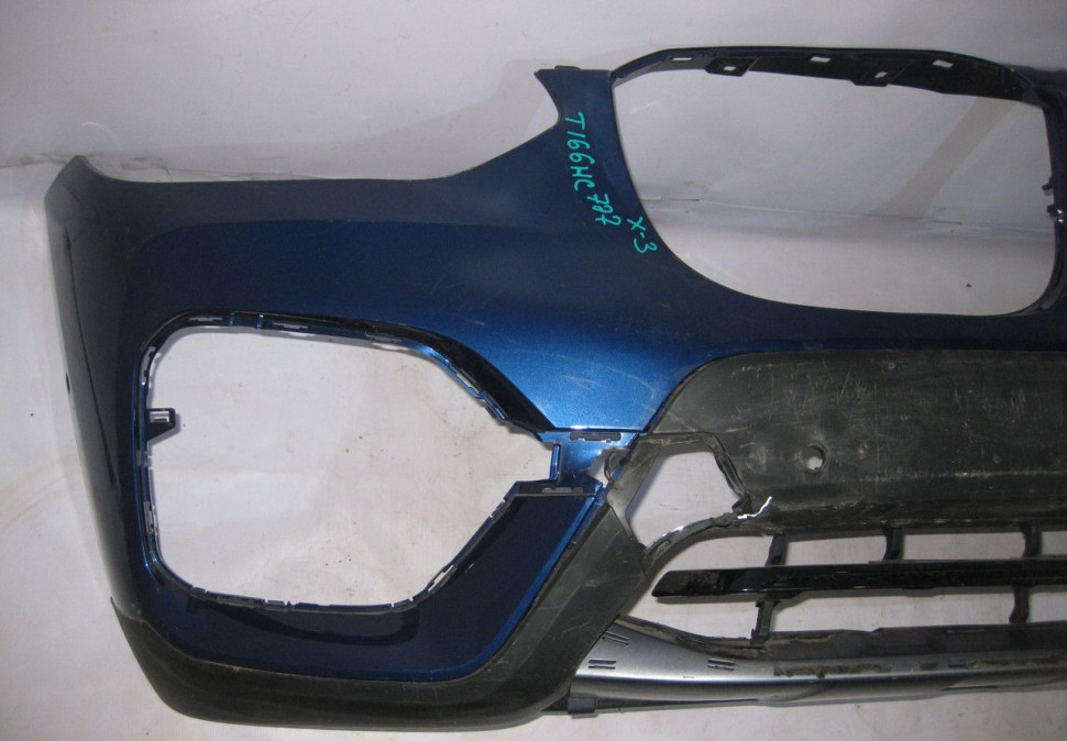 Бампер передний BMW X3 G01 oem 5111139605 (трещины) (скл-3) Бампер передний BMW X3 G01 oem 5111139605 (трещины) (скл-3)