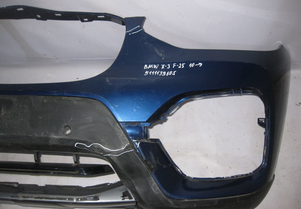 Бампер передний BMW X3 G01 oem 5111139605 (трещины) (скл-3) Бампер передний BMW X3 G01 oem 5111139605 (трещины) (скл-3)