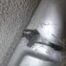 Накладка заднего бампера Chevrolet Orlando oem 96895649 (вмятина) (скл-3)