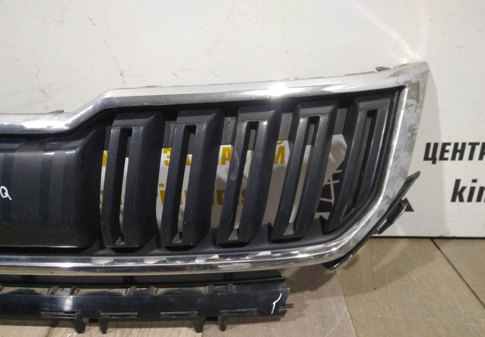 Решетка радиатора бу Skoda Kodiaq OEM 565853653A Решетка радиатора бу Skoda Kodiaq OEM 565853653A