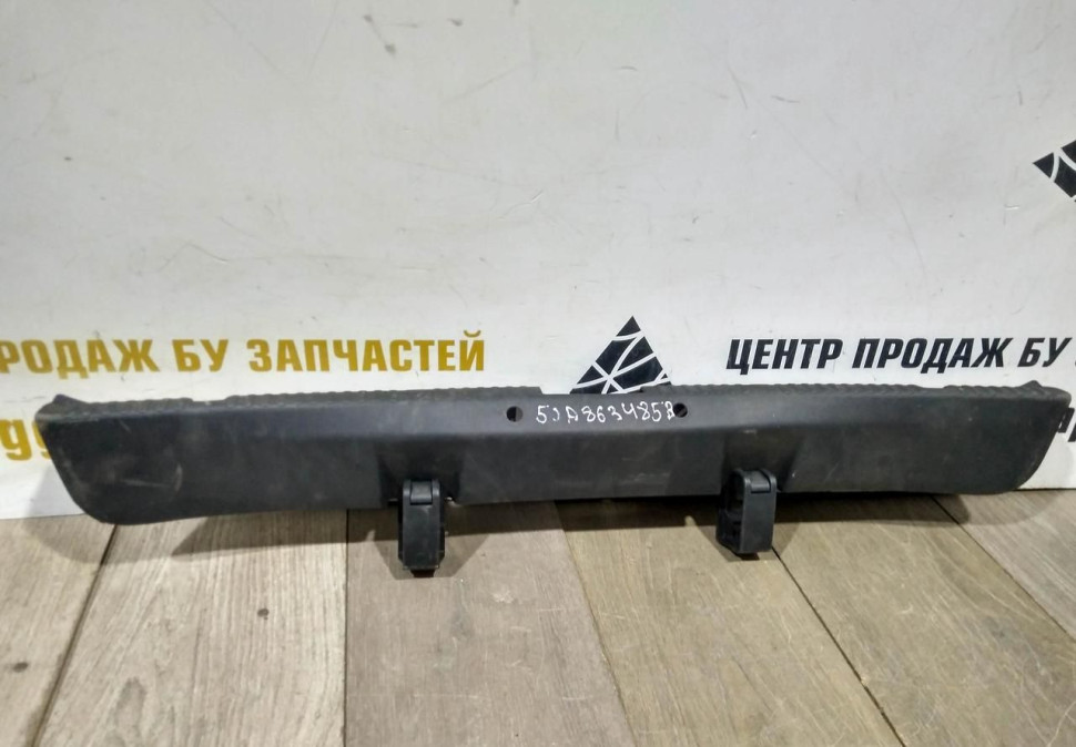 Обивка задней панели бу Skoda Rapid OEM 5JA863485B