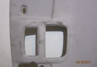 Обшивка потолка Skoda Rapid (деф) oem 60u867501b219 (скл-3)