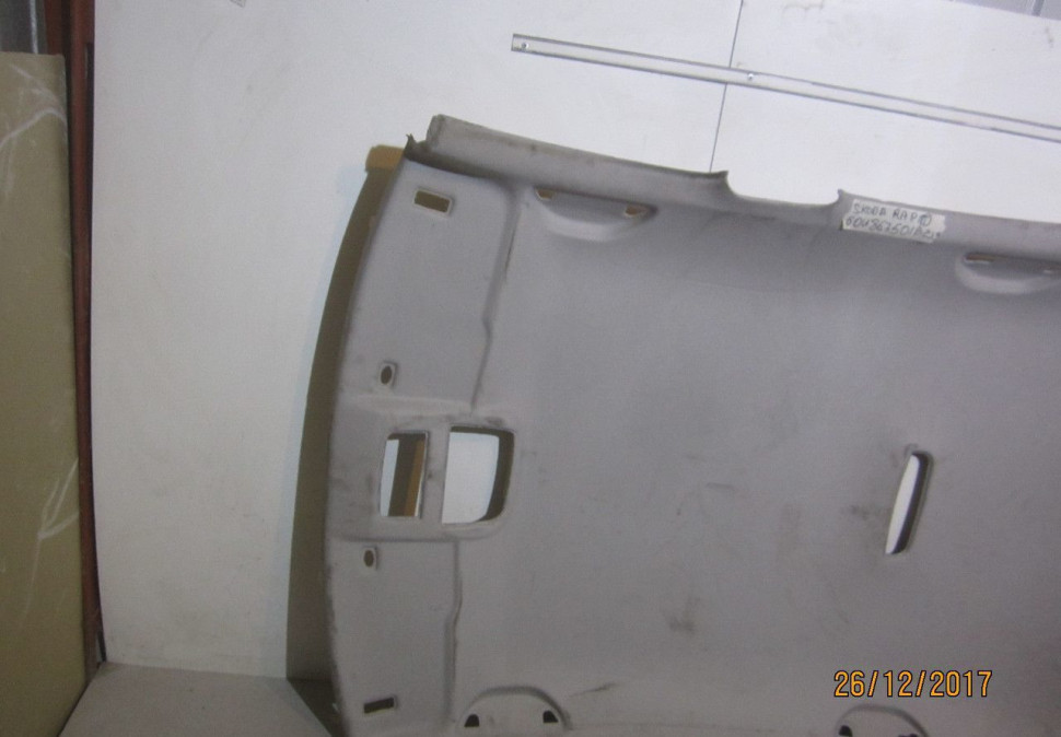 Обшивка потолка Skoda Rapid (деф) oem 60u867501b219 (скл-3) Обшивка потолка Skoda Rapid (деф) oem 60u867501b219 (скл-3)