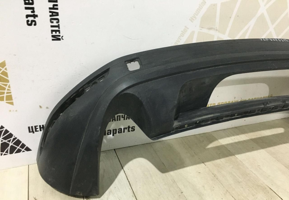 Спойлер заднего бампера Volkswagen Touareg 2 рестайлинг 2014-2018 oem 7P6807521A