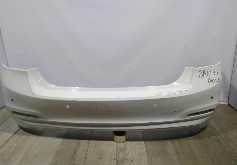 Бампер задний бу BMW З F30 рестайлинг OEM 51127384449
