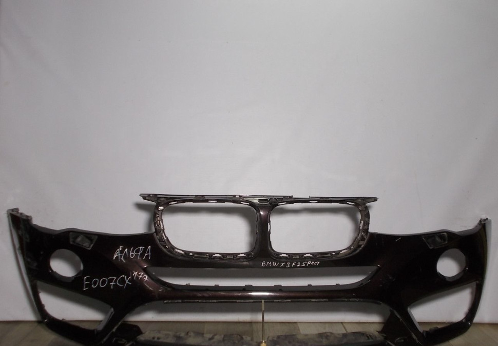 Бампер передний бу BMW X3 F25 рестайлинг OEM 51117338534