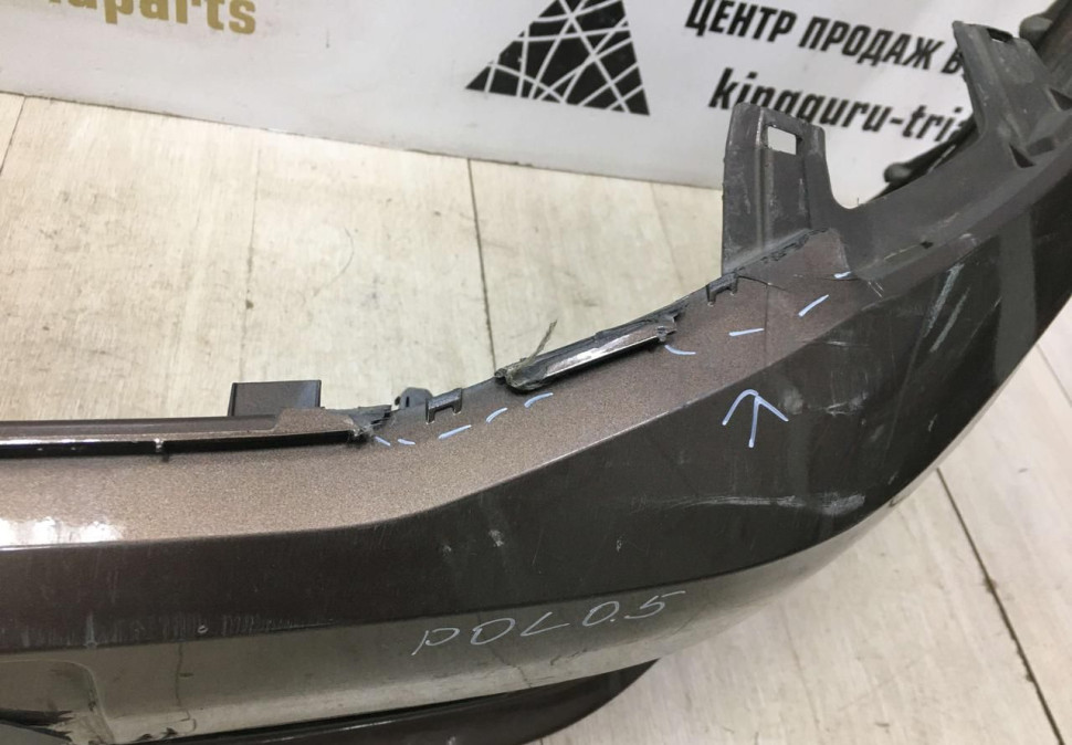 Бампер передний Volkswagen Polo 5 рестайлинг 15-20 oem 6RU807221A (скл-3) Бампер передний Volkswagen Polo 5 рестайлинг 15-20 oem 6RU807221A (скл-3)