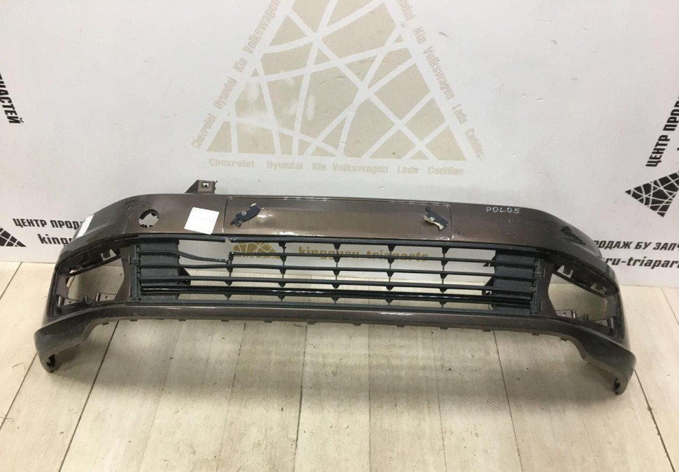 Бампер передний Volkswagen Polo 5 рестайлинг 15-20 oem 6RU807221A (скл-3) Бампер передний Volkswagen Polo 5 рестайлинг 15-20 oem 6RU807221A (скл-3)