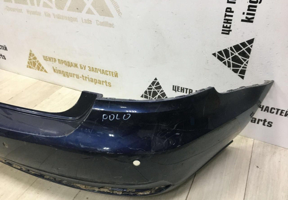 Бампер задний Volkswagen Polo 5 рестайлинг 2015-2020 oem 6RU807421D Бампер задний Volkswagen Polo 5 рестайлинг 2015-2020 oem 6RU807421D