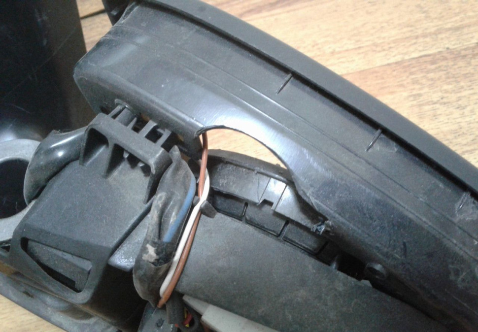 Корпус зеркала левый Volkswagen Polo седан (мал. дефект) Корпус зеркала левый Volkswagen Polo седан (мал. дефект)