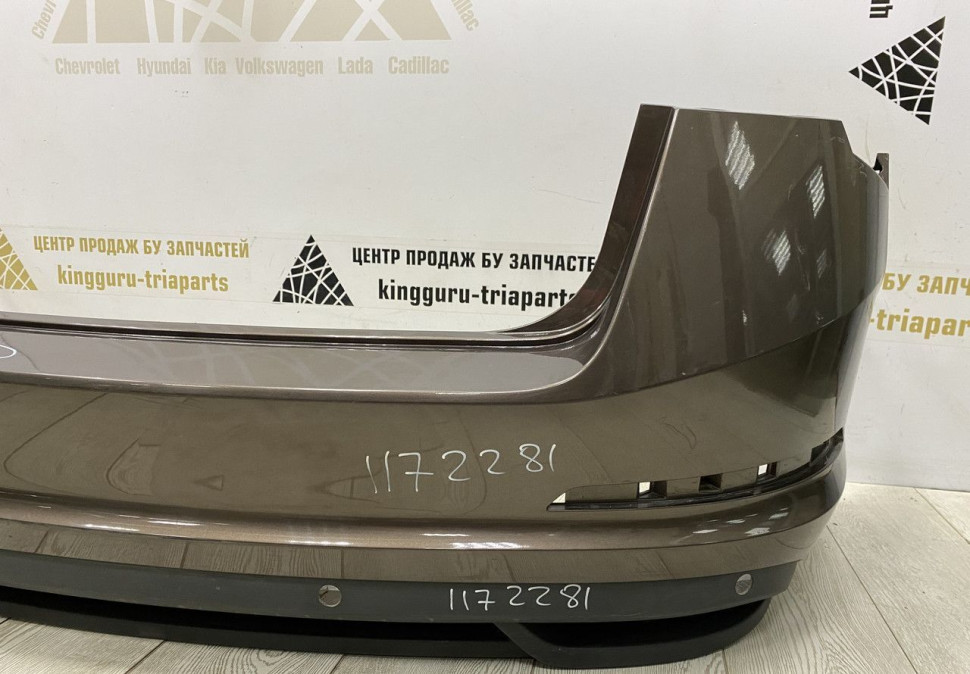 Бампер задний Skoda Rapid 2 2020 OEM 60U807421D Бампер задний Skoda Rapid 2 2020 OEM 60U807421D
