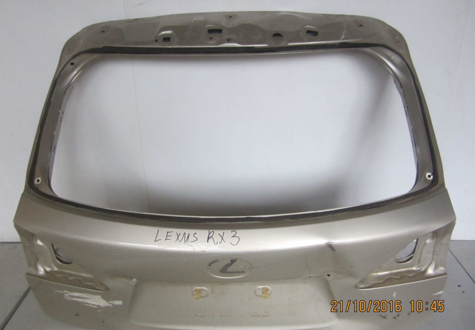 Рышка багажника Lexus RX 3 (09-15)oem 6700548611 (скл-3) Рышка багажника Lexus RX 3 (09-15)oem 6700548611 (скл-3)