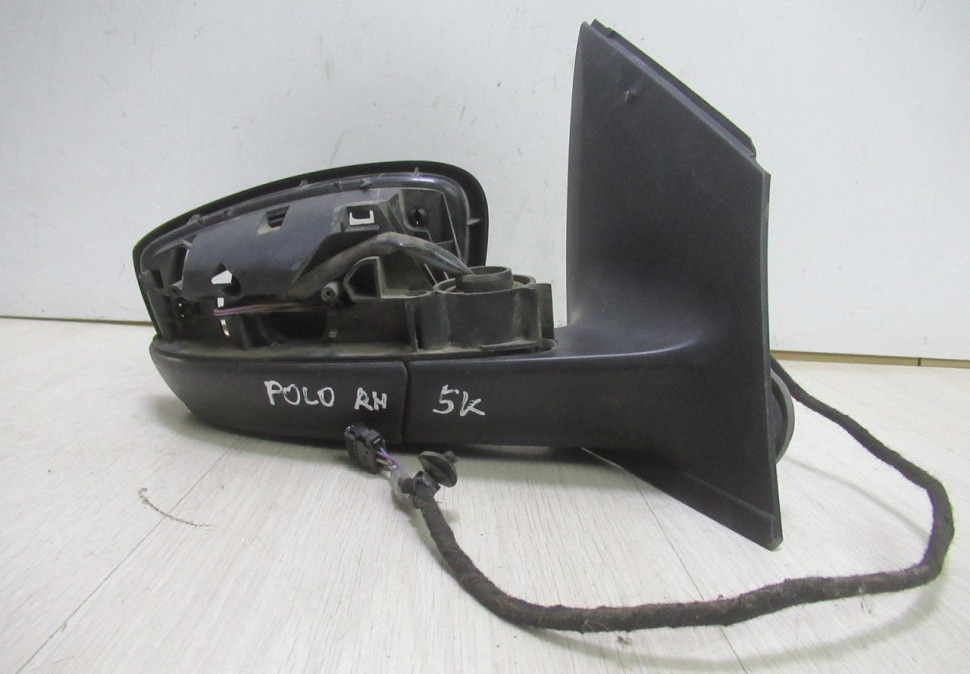 Зеркало правое электрическое (5 к) Volkswagen Polo 5 oem 6ru857502 Зеркало правое электрическое (5 к) Volkswagen Polo 5 oem 6ru857502