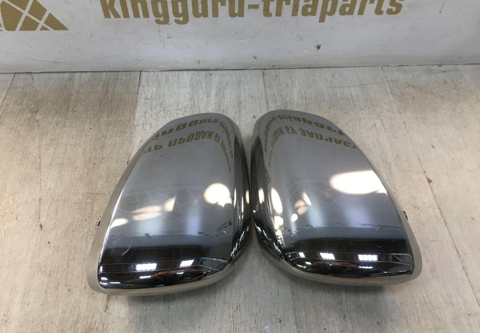 Хромированные крышки зеркал Renault Koleos 2 OEM 8201668740