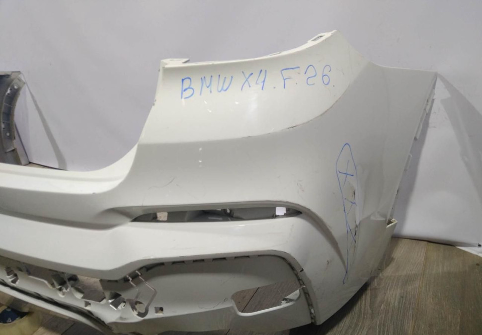 Бампер задний бу BMW X4 F26 M-Pack OEM 51128056999 Бампер задний бу BMW X4 F26 M-Pack OEM 51128056999