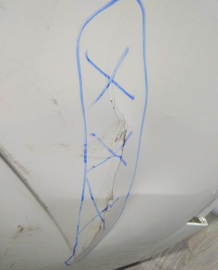 Бампер задний бу BMW X4 F26 M-Pack OEM 51128056999 Бампер задний бу BMW X4 F26 M-Pack OEM 51128056999