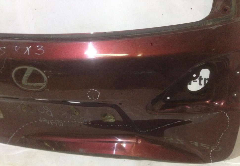 Крышка багажника Lexus RX 3 (09-15)oem 6700548611 (скл-3)