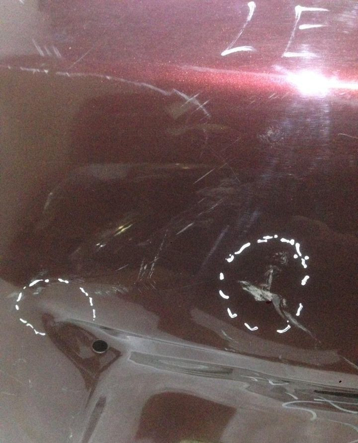 Крышка багажника Lexus RX 3 (09-15)oem 6700548611 (скл-3)