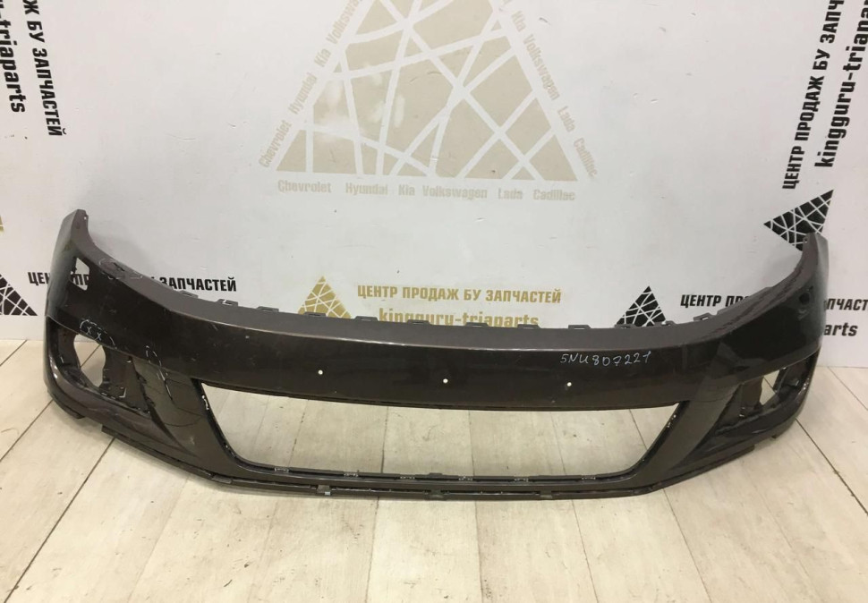Бампер передний Volkswagen Tiguan 1 рестайлинг 2011-2016 oem 5NU807221