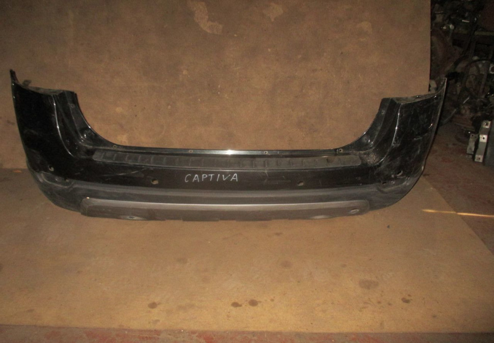 Бампер задний на chevrolet captiva