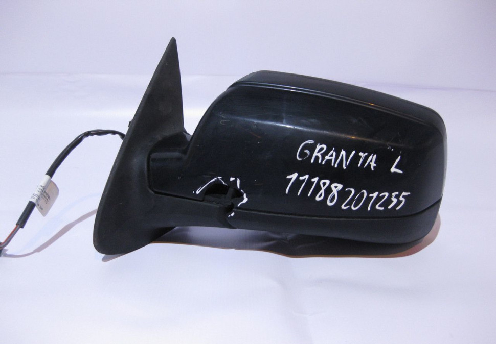 Зеркало левое Lada Granta (слом. зад. крышка) oem 11188201255 (скл-3)