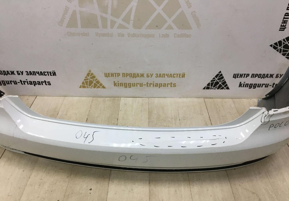 Бампер задний Volkswagen Polo 5 рестайлинг 2015-2020 oem 6RU807421D Бампер задний Volkswagen Polo 5 рестайлинг 2015-2020 oem 6RU807421D