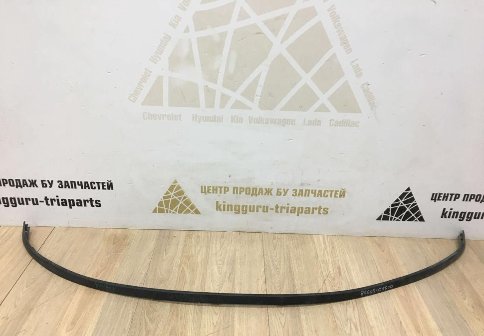 Накладка заднего бампера Kia Sorento 3 рест 17-20 oem 86665C5510