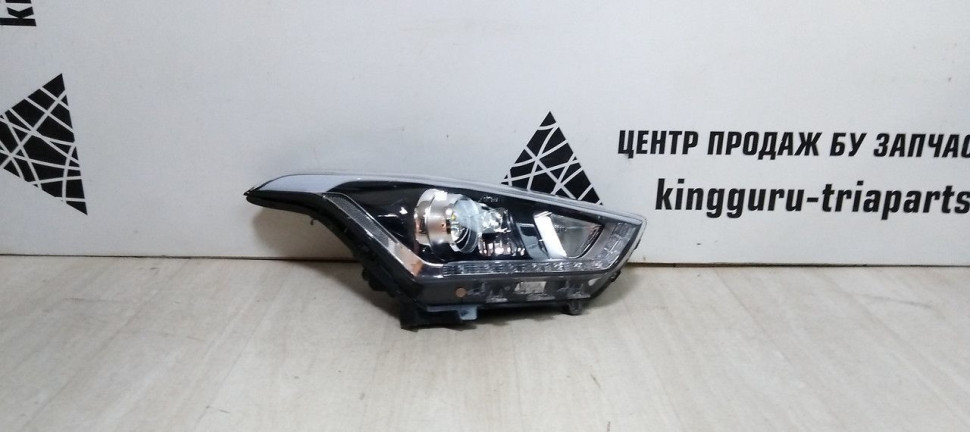 Фара правая с диодной лентой Hyundai Creta oem 92102M0100