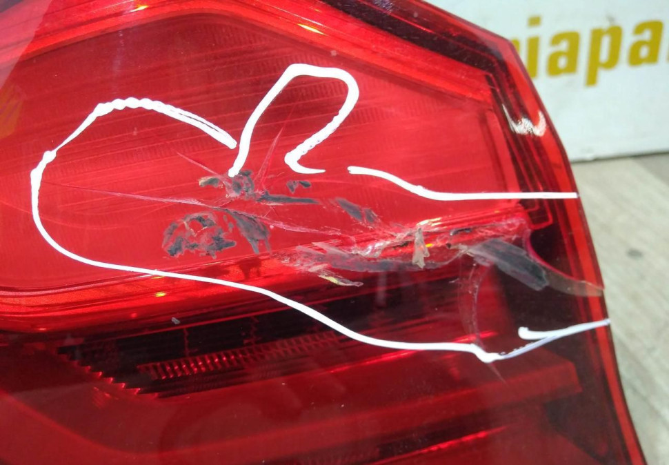 Фонарь диодный внешний левый бу BMW 5 G30 OEM 63217376463