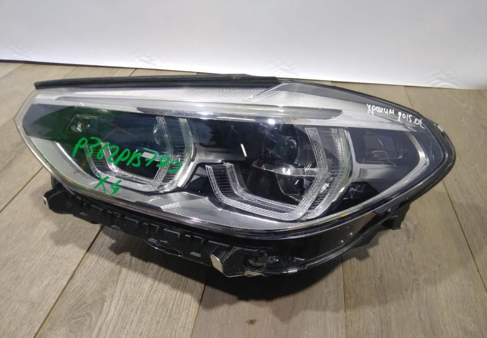 Фара ЛЭД LED адаптив левая бу BMW X3 G01 OEM 63117466125