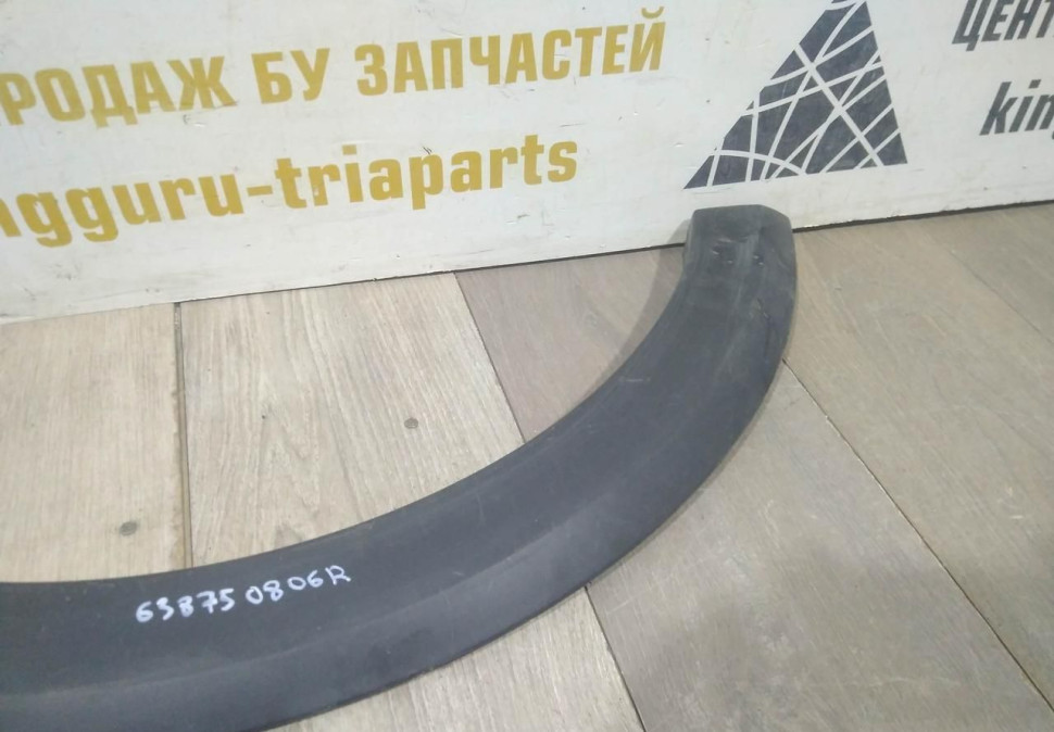 Молдинг крыла передний левый Renault Sandero Stepway 2 OEM 638750806R Молдинг крыла передний левый Renault Sandero Stepway 2 OEM 638750806R