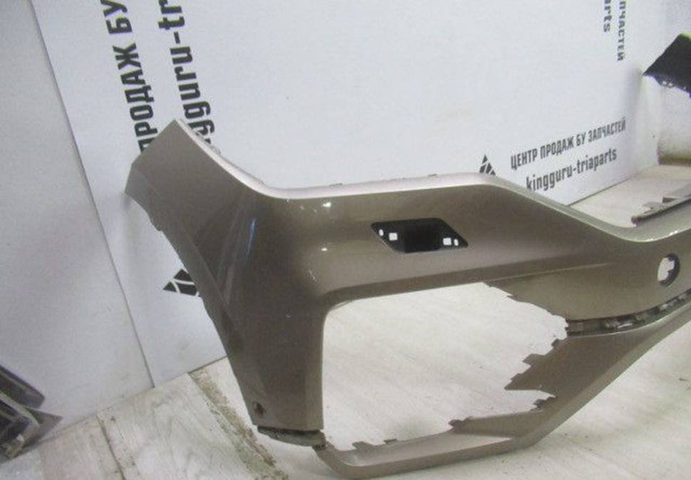 Бампер передний Volkswagen Touareg 3 oem 760807217 (после ремонта)