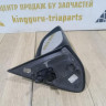 Зеркало правое механическое с обогревом бу Renault Logan 2 OEM 963019406R