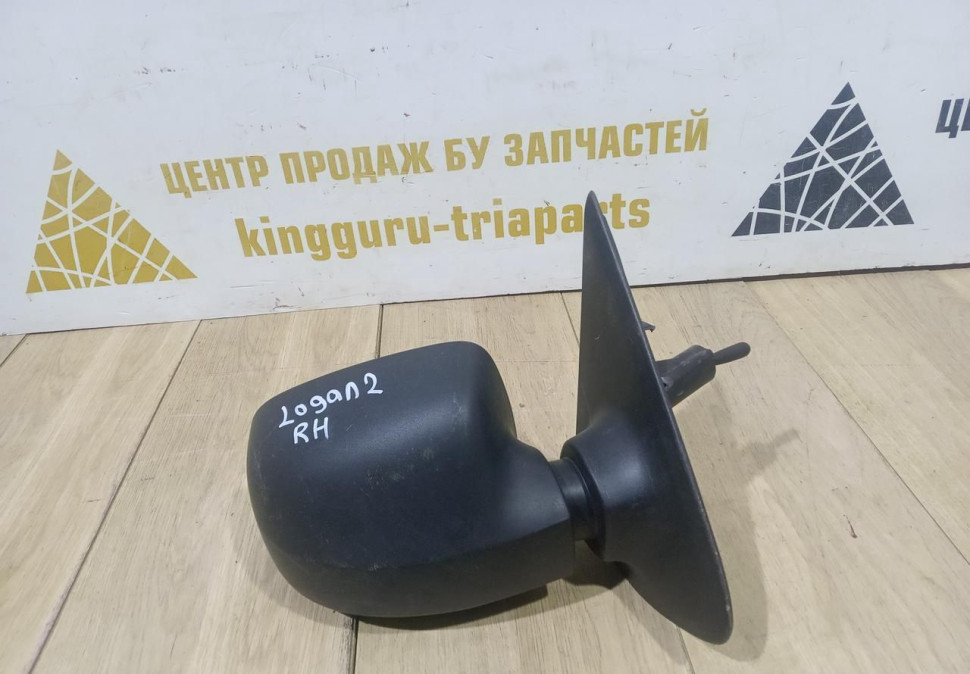 Зеркало правое механическое с обогревом бу Renault Logan 2 OEM 963019406R Зеркало правое механическое с обогревом бу Renault Logan 2 OEM 963019406R