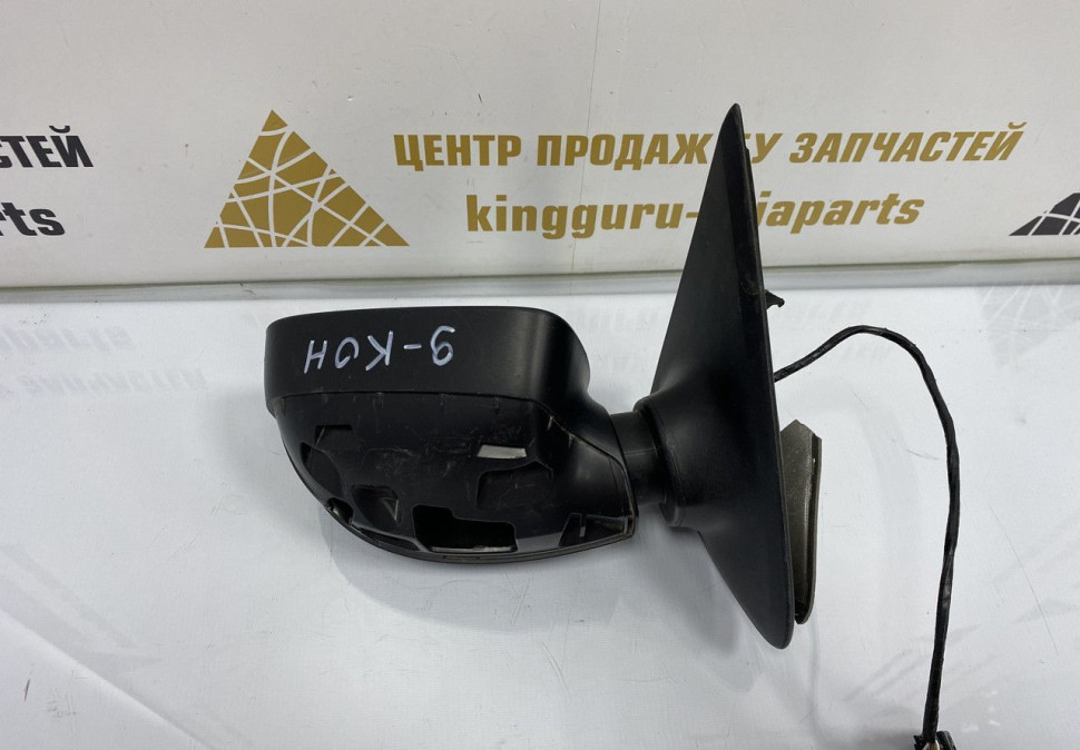 Корпус зеркала правый 9 пин Renault Logan 2 OEM 963016591R